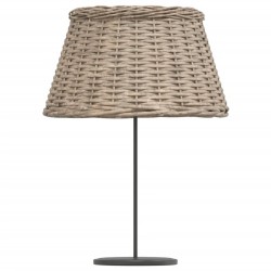 Abat-jour marron Ø50x30 cm osier 556689556689