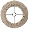 Abat-jour marron Ø50x30 cm osier 556689556689