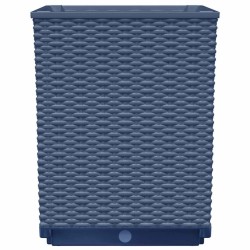 Jardinières 4 pcs bleu gris 30x30x37 cm polypropylène 556693556693