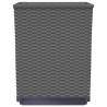 Jardinières 4 pcs noir 30x30x37 cm polypropylène 556695556695