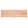 Boîte de rangement de jardin 198,5x50x56,5 cm bois massif sapin 556699556699