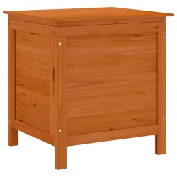Boîte de rangement jardin marron 50x49x56,5cm bois massif sapin 556703556703