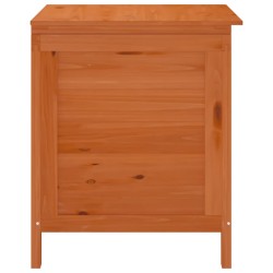 Boîte de rangement jardin marron 50x49x56,5cm bois massif sapin 556703556703