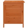 Boîte de rangement jardin marron 50x49x56,5cm bois massif sapin 556703556703