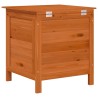 Boîte de rangement jardin marron 50x49x56,5cm bois massif sapin 556703556703
