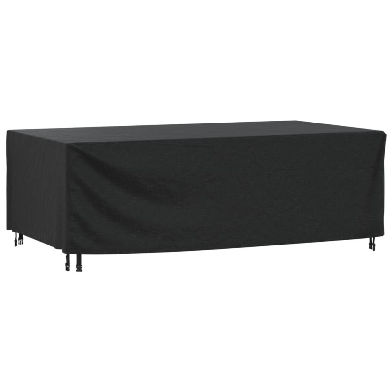 Housse de salon de jardin noir 229x113x73 cm imperméable 420D 556707556707