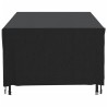 Housse de salon de jardin noir 229x113x73 cm imperméable 420D 556707556707
