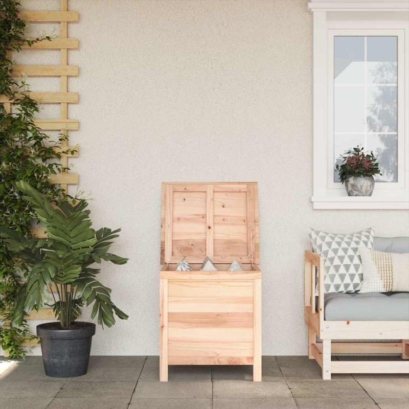 Boîte de rangement de jardin 50x49x56,5 cm bois massif de sapin 556709556709