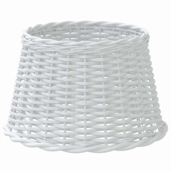 Abat-jour blanc Ø45x28 cm osier 556713556713