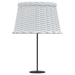 Abat-jour blanc Ø45x28 cm osier 556713556713