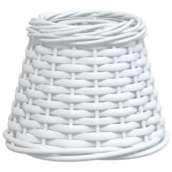 Abat-jour de plafonnier blanc Ø15x12 cm osier 556714556714