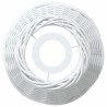 Abat-jour de plafonnier blanc Ø15x12 cm osier 556714556714