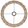 Abat-jour de plafonnier marron Ø40x26 cm osier 556716556716