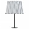 Abat-jour blanc Ø40x26 cm osier 556717556717