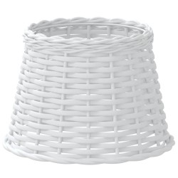 Abat-jour blanc Ø25x17 cm osier 556718556718