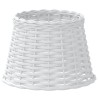 Abat-jour blanc Ø25x17 cm osier 556718556718
