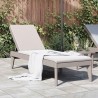 Chaise longue cappuccino 186x60x29 cm PP 556728556728