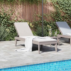Chaise longue cappuccino 186x60x29 cm PP 556728556728