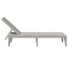 Chaise longue cappuccino 186x60x29 cm PP 556728556728