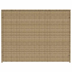 Boîte de rangement de jardin mélange beige 984L résine tressée 556763556763