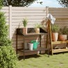 Support pour plantes anthracite 100x54,5x100 cm acier galvanisé 556770556770
