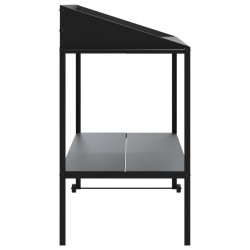 Support pour plantes anthracite 100x54,5x100 cm acier galvanisé 556770556770