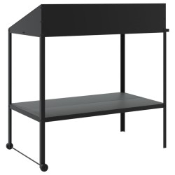 Support pour plantes anthracite 100x54,5x100 cm acier galvanisé 556770556770