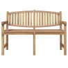 Banc de jardin 149,5x60x90 cm bois de teck solide 556771556771