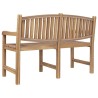 Banc de jardin 149,5x60x90 cm bois de teck solide 556771556771