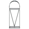 Porte-bûches Anthracite 40x45x100 cm Acier galvanisé 556775556775