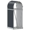Porte-bûches Anthracite 40x45x100 cm Acier galvanisé 556775556775
