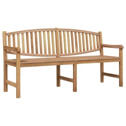 Banc de jardin 179,5x60x90 cm bois de teck solide 556776556776