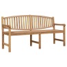 Banc de jardin 179,5x60x90 cm bois de teck solide 556776556776
