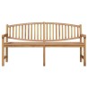 Banc de jardin 179,5x60x90 cm bois de teck solide 556776556776