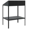 Support pour plantes anthracite 75,5x54,5x100cm acier galvanisé 556780556780
