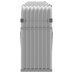 Porte-bûches Gris clair 300 x 45 x 100 cm Acier galvanisé 556782556782