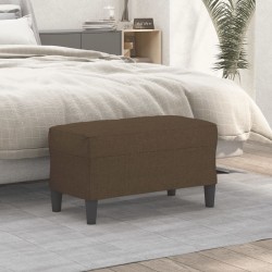 Banc Marron 70x35x41 cm Tissu 556801556801