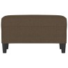 Banc Marron 70x35x41 cm Tissu 556801556801