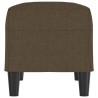 Banc Marron 70x35x41 cm Tissu 556801556801