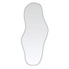 Miroir mural Argenté 80x35 cm 556802556802