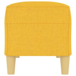 Banc Jaune clair 100x35x41 cm Tissu 556807556807