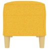 Banc Jaune clair 100x35x41 cm Tissu 556807556807