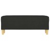 Banc Noir 100x35x41 cm Tissu 556810556810