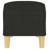 Banc Noir 100x35x41 cm Tissu 556810556810