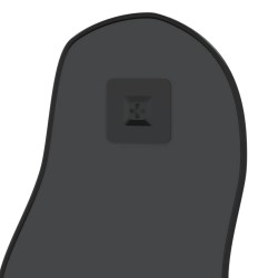 Miroir mural Noir 70x30 cm 556816556816