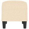 Banc Crème 70x35x41 cm Tissu 556826556826