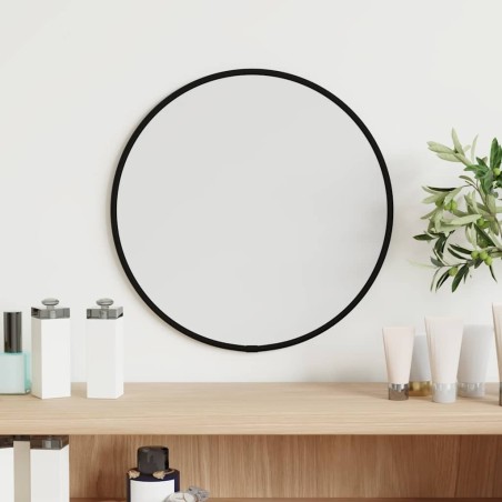 Miroir mural Noir Ø 30 cm Rond 556829556829