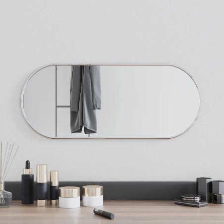 Miroir mural Argenté 60x25 cm Ovale 556833556833