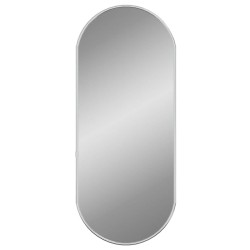 Miroir mural Argenté 60x25 cm Ovale 556833556833