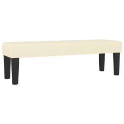 Banc Crème 100x30x30 cm Similicuir 556837556837